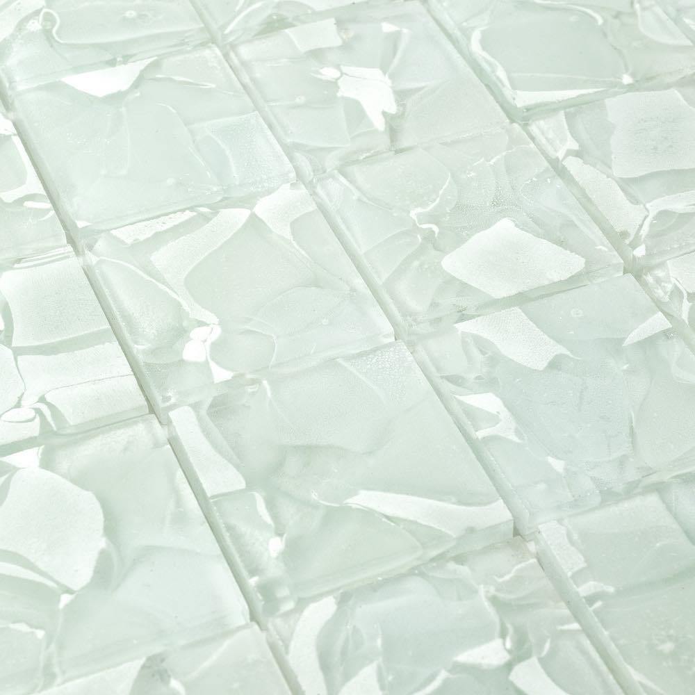 Liquid Glass Mosaic Tile Pearl 2