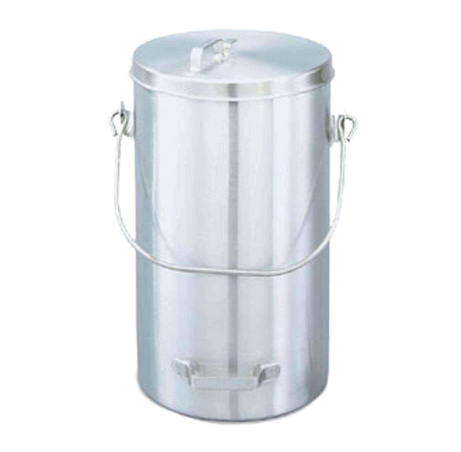 Vollrath Stainless Steel 20 Quart Covered Ice Cream Tote Pail with Handle - Perfect for Commercial Kitchens, Catering, and Bulk Food Storage