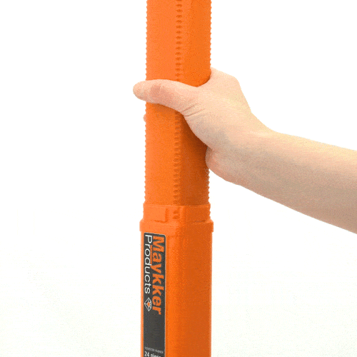 Maykker Round Soft Squeegee Rubber - Premium Window Cleaning Tool for Streak-Free Shine | Perfect for Cars, Showers, and Glass Surfaces