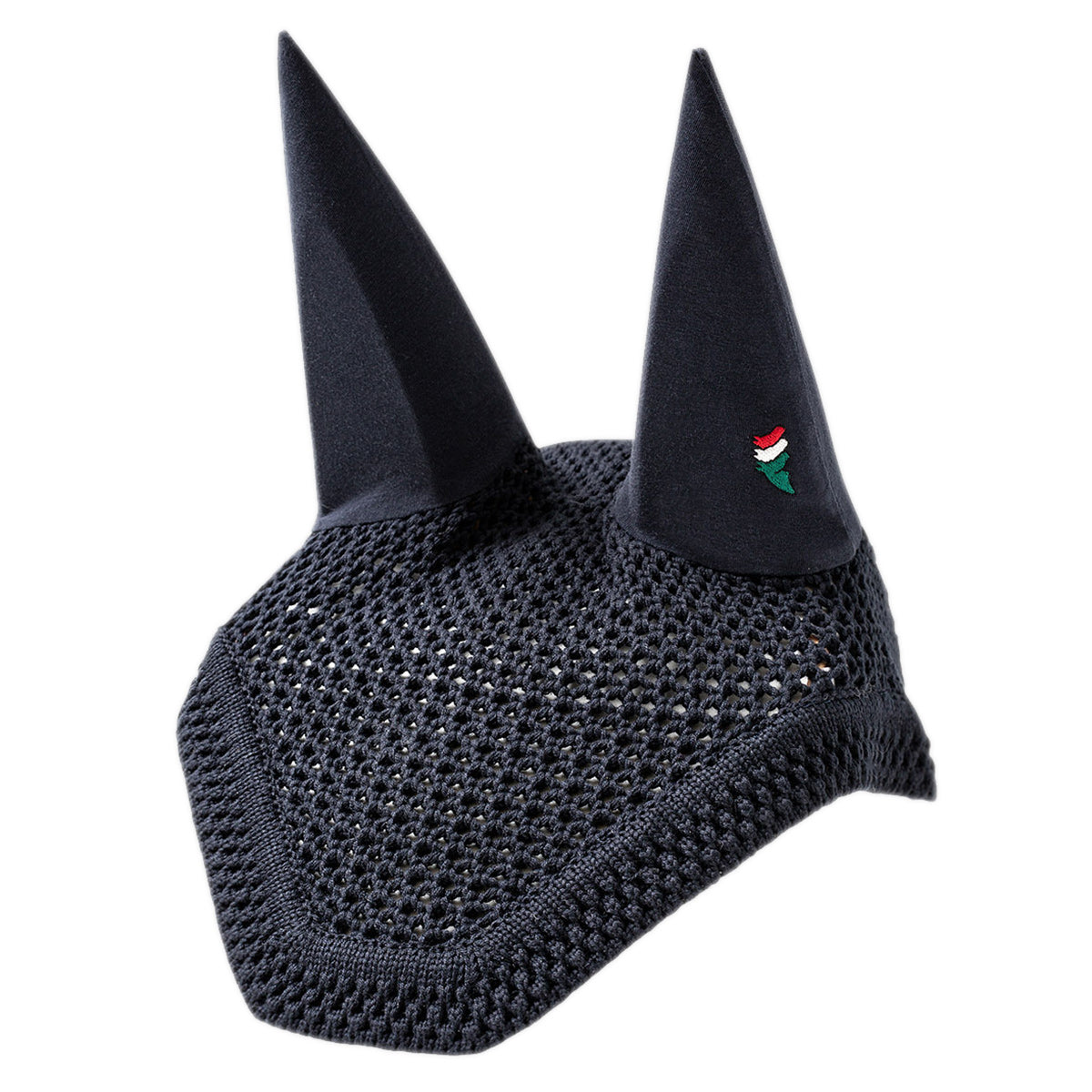 Equiline Dell Ear Bonnet for Horses - Breathable & Adjustable Fly Protection - Perfect for Riding, Training & Show Competitions