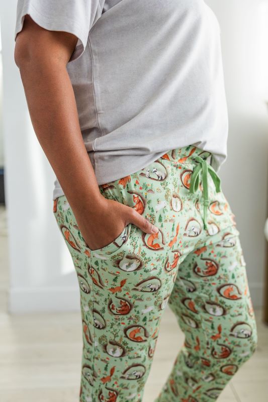 Burrow Women's Modal Jersey Joggers - Soft Stretchy Lounge Pants for Yoga, Travel & Home Comfort