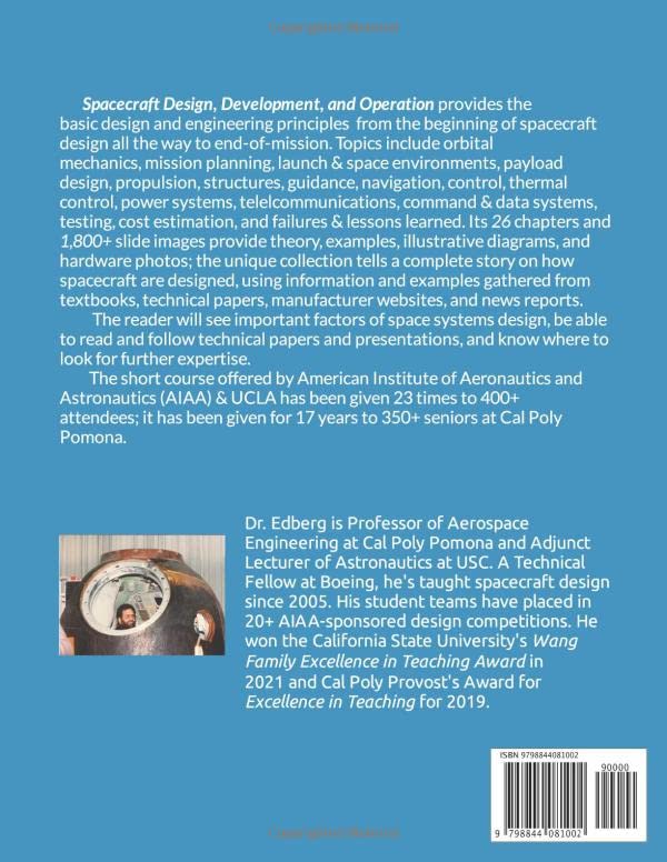 Spacecraft Design, Development & Operation Lecture Slides - Complete Guide for Aerospace Engineering Students & Professionals | Perfect for Classroom Teaching, Research & Self-Study