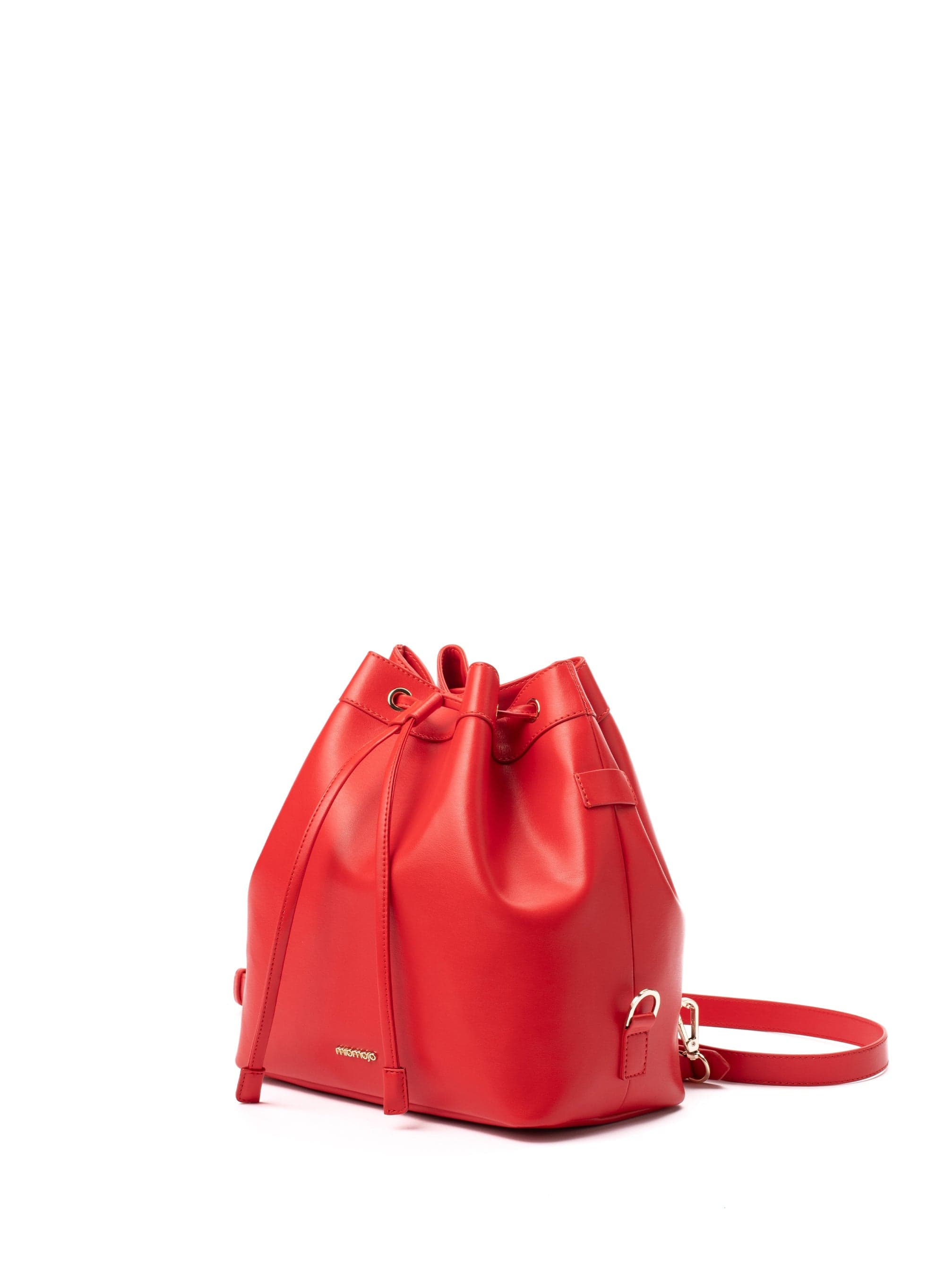 Giorgia Vegan Leather Bucket Bag for Women - Stylish Red Apple Design Handbag | Perfect for Work, Travel, and Everyday Use