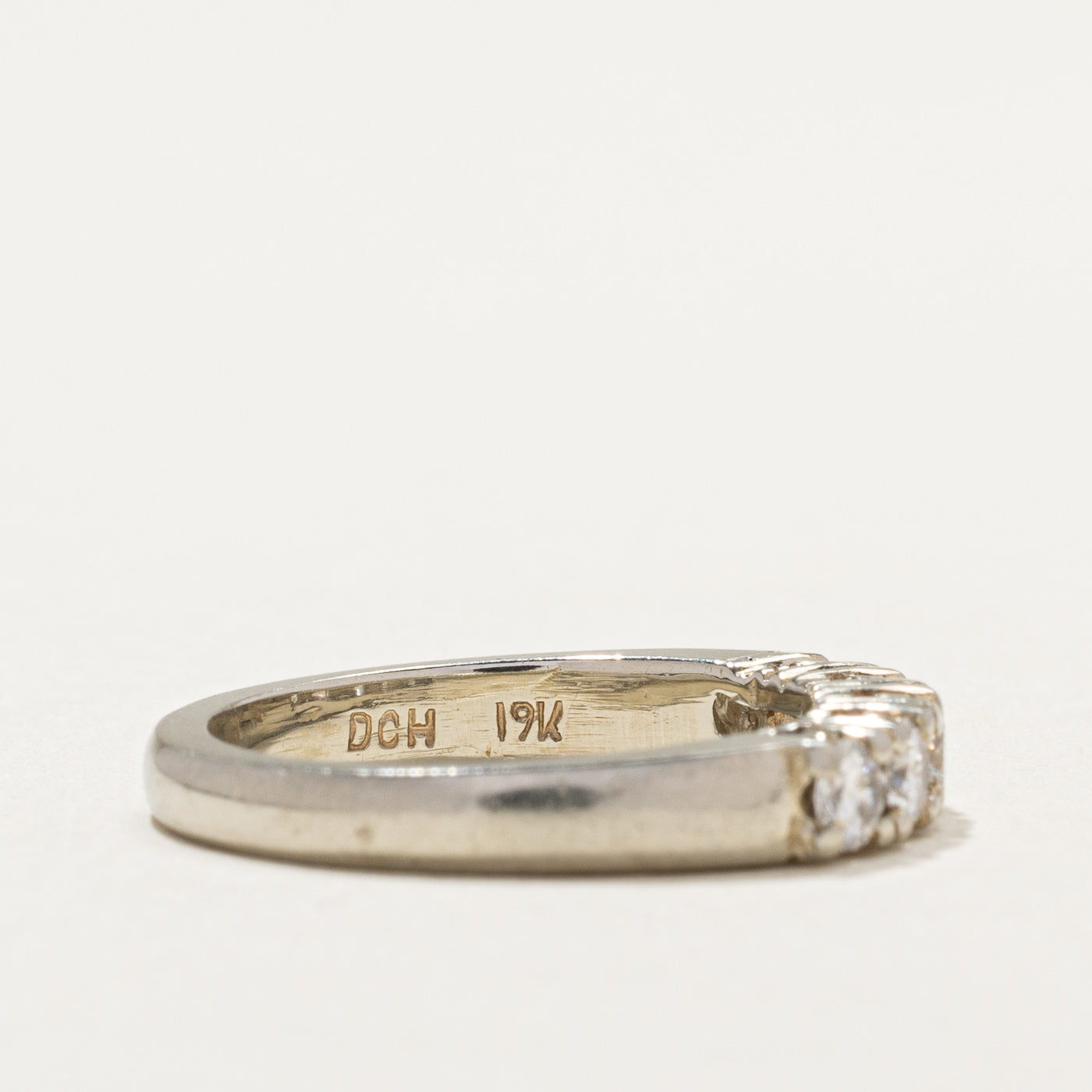 0.43ctw Five Stone Diamond Ring - Size 5.5 - Elegant Wedding Band, Anniversary Gift & Everyday Luxury Jewelry for Women