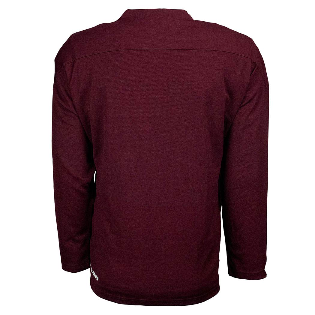 TronX Hockey Practice Jersey - Breathable & Lightweight Maroon Hockey Shirt for Training & Games - Perfect for Ice Hockey, Street Hockey & Team Sports