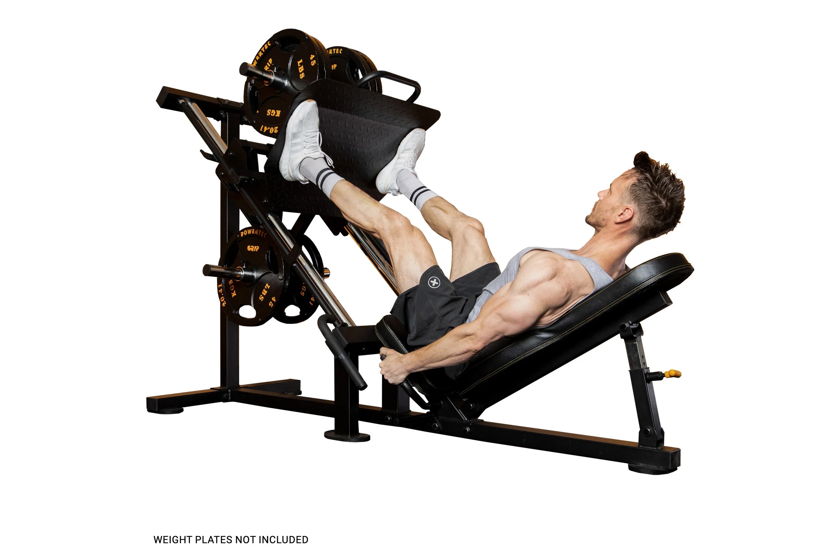 Powertec Leg Press Machine for Home Gym - Heavy Duty Leg Workout Equipment for Strength Training | Perfect for Home Fitness, Bodybuilding & Weight Lifting