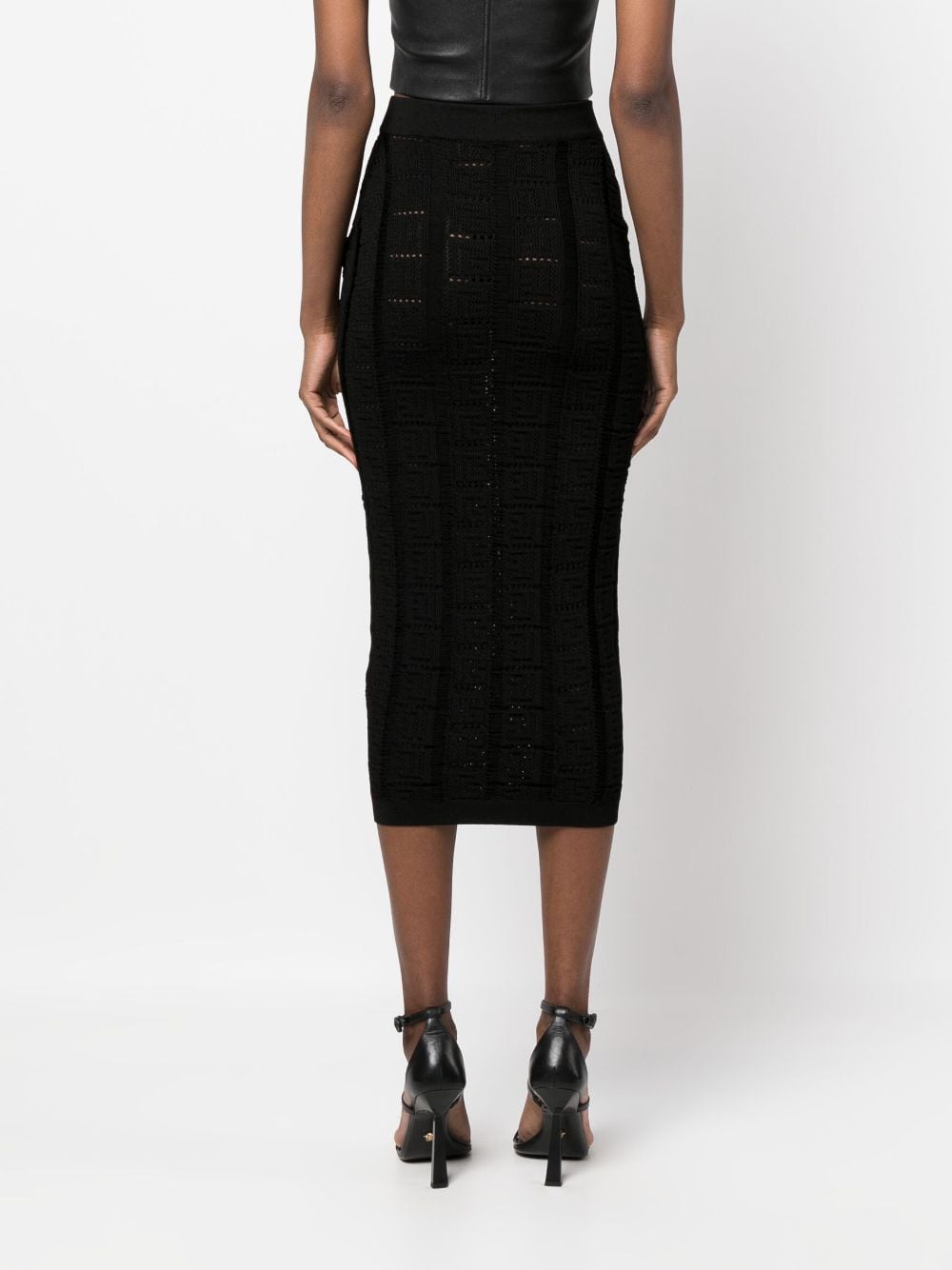 Balmain Black Skirts for Women - Elegant High Waist A-Line Mini Skirt | Perfect for Parties, Dates & Night Out