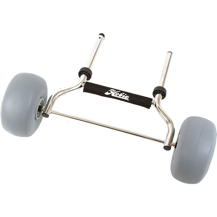 Hobie Plug In Trax 2 Kayak Cart - Heavy Duty Kayak Carrier with Wide Wheels for Sand & Beach - Perfect for Fishing, Camping & Water Sports Accessories