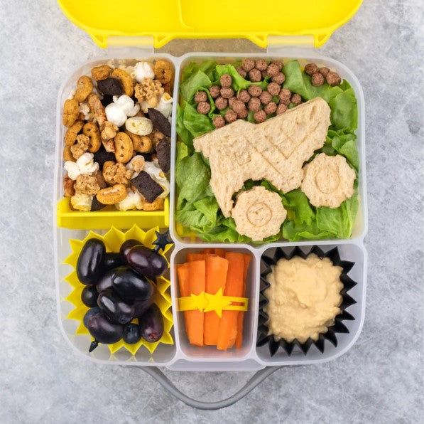 Lunch Punch Sandwich Cutter Set - Fun Construction Vehicle Shapes for Kids' School Lunch & Party Snacks | BPA-Free Sandwich Cutters for Creative Meals