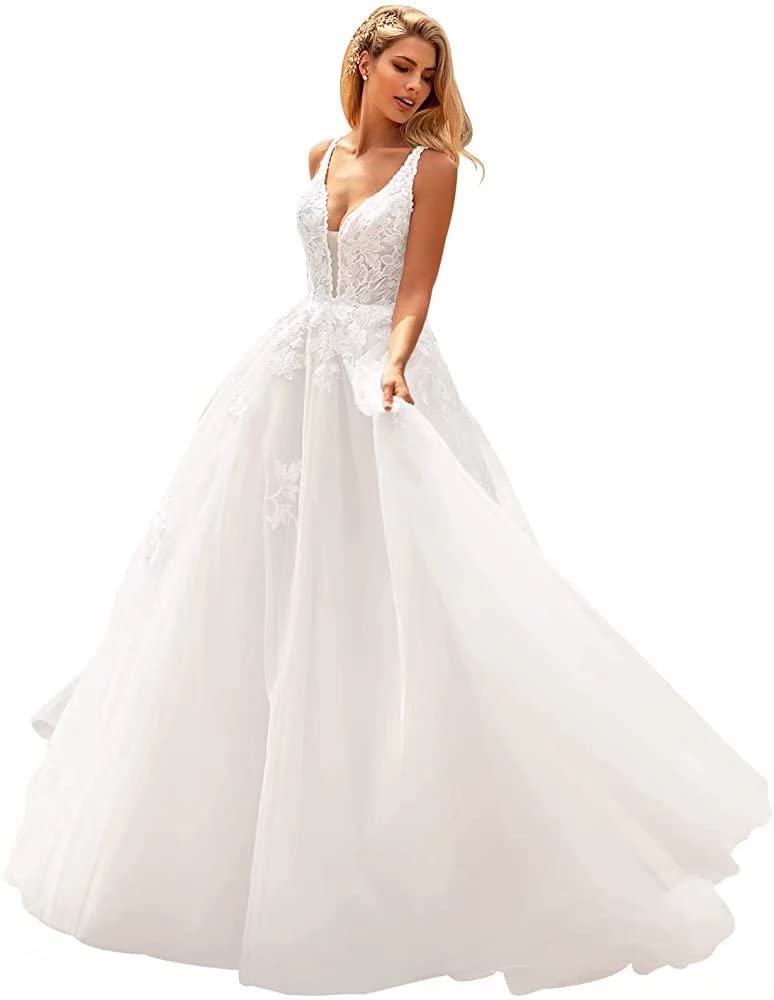 Elegant Lace Mermaid Wedding Dress for Bride 2024 - Long Sleeve Sweep Train Bridal Gown - Perfect for Beach, Church, and Formal Wedding Ceremonies