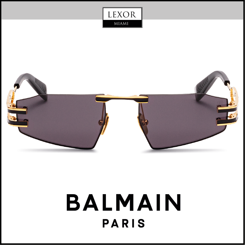 Balmain FIXE BPS 123A 54 Titanium Unisex Sunglasses - UV Protection, Lightweight & Stylish for Men & Women - Perfect for Driving, Beach & Outdoor Activities