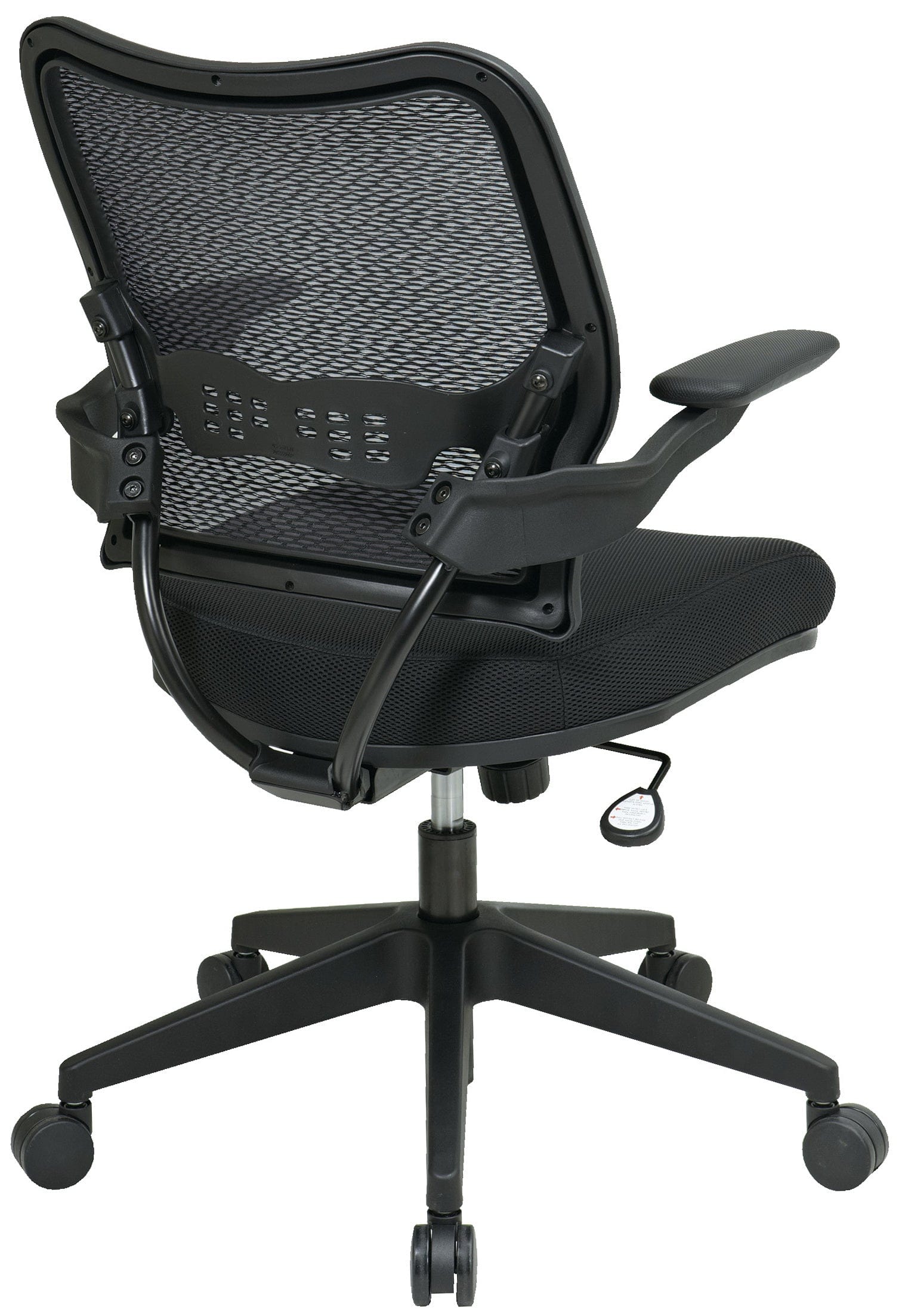 Ergonomic Air Grid Mesh Office Chair with Lumbar Support - Adjustable Height & Breathable Design for Home & Office Workspaces
