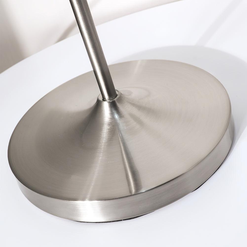 Ceramic Ribbed Table Lamp - Modern Home Decor for Living Room, Bedroom & Office - Stylish Accent Lighting for Cozy Ambiance