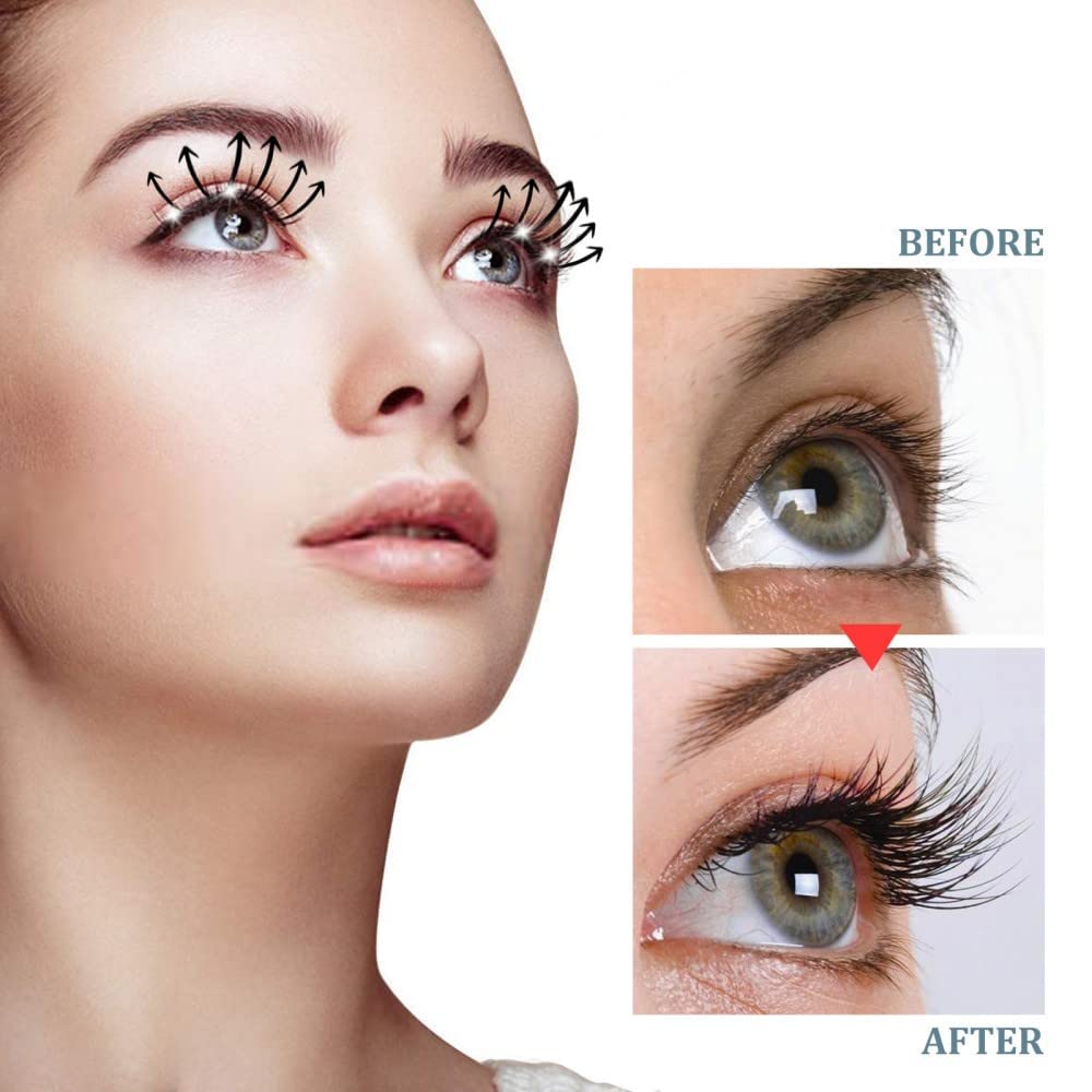 Premium Eyelash Growth Serum for Longer & Thicker Lashes - 2 Pack, Natural Lash Enhancer with Biotin & Peptides, Cruelty-Free & Vegan Formula for Daily Use at Home or Salon