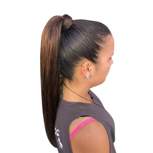 100% Human Hair Wrap Around Ponytail Extension - Natural Look for Daily Wear & Special Occasions
