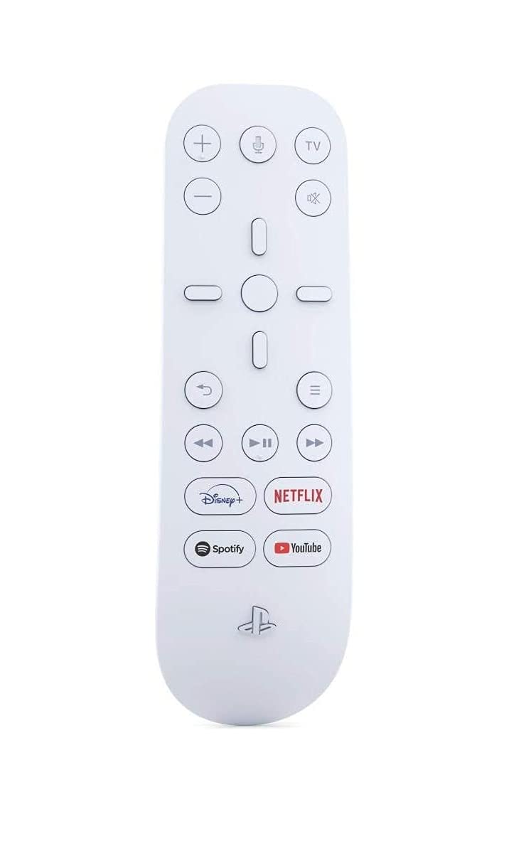 Official Sony PS5 Media Remote Control - Wireless Bluetooth for Playstation 5 Console | Perfect for Streaming Movies, Music & Gaming Navigation