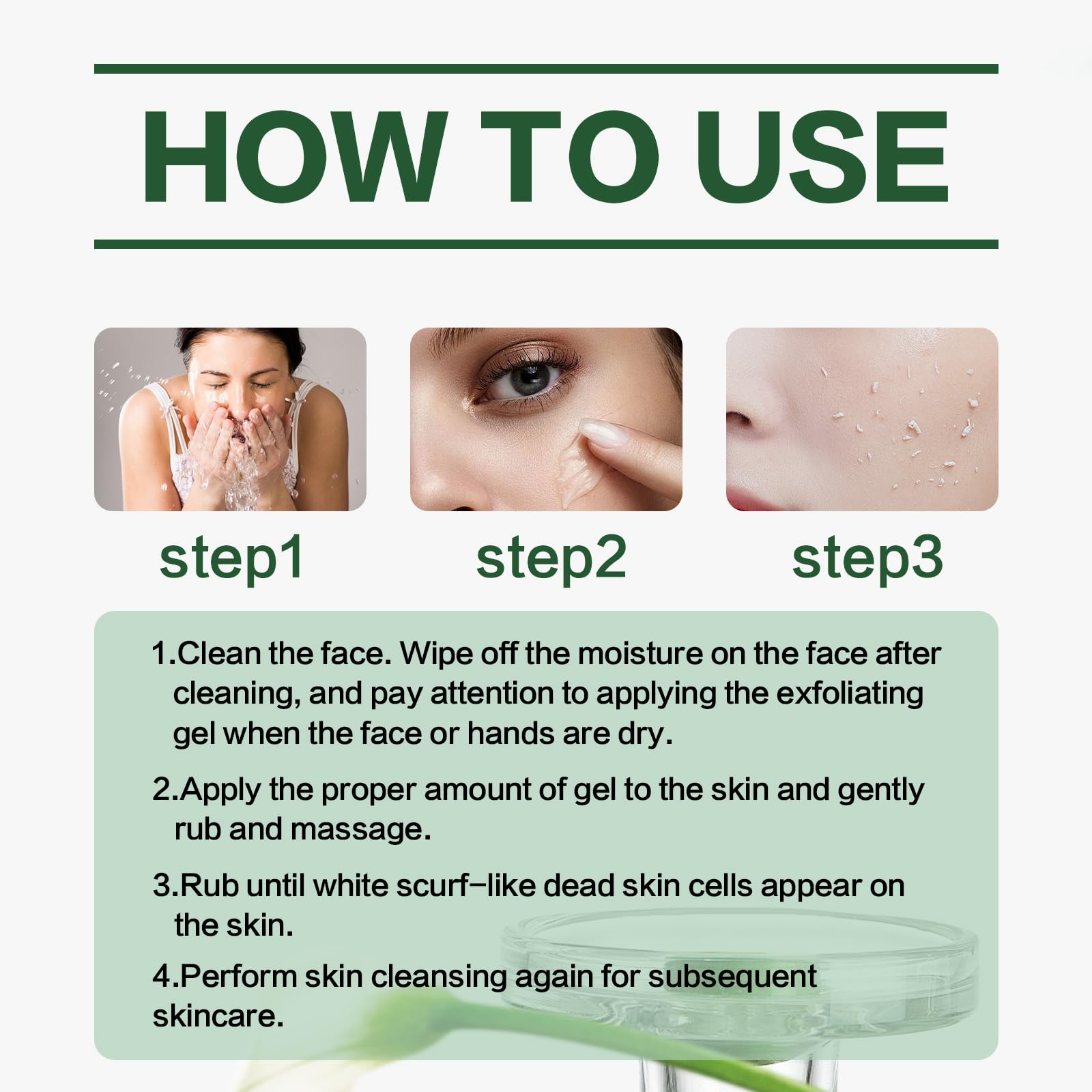 Deep Cleansing Exfoliating Gel for Face - Purifying Scrub Removes Dirt & Oil, Moisturizing Facial Cleanser for Smooth Skin | Perfect for Daily Skincare Routine & Acne-Prone Skin