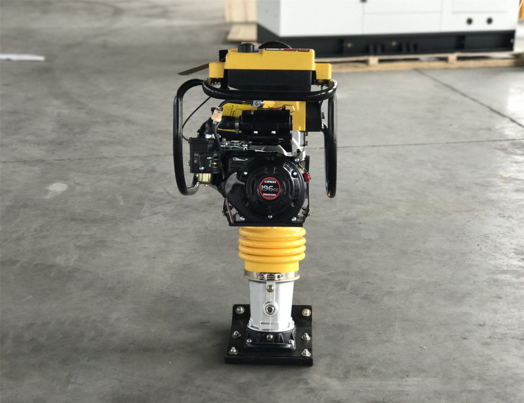 Loncin RM80 6.5HP Gas Tamping Rammer - Heavy Duty Jumping Jack Compactor for Soil & Asphalt - Ideal for Construction, Landscaping, Road Repair and Driveway Projects