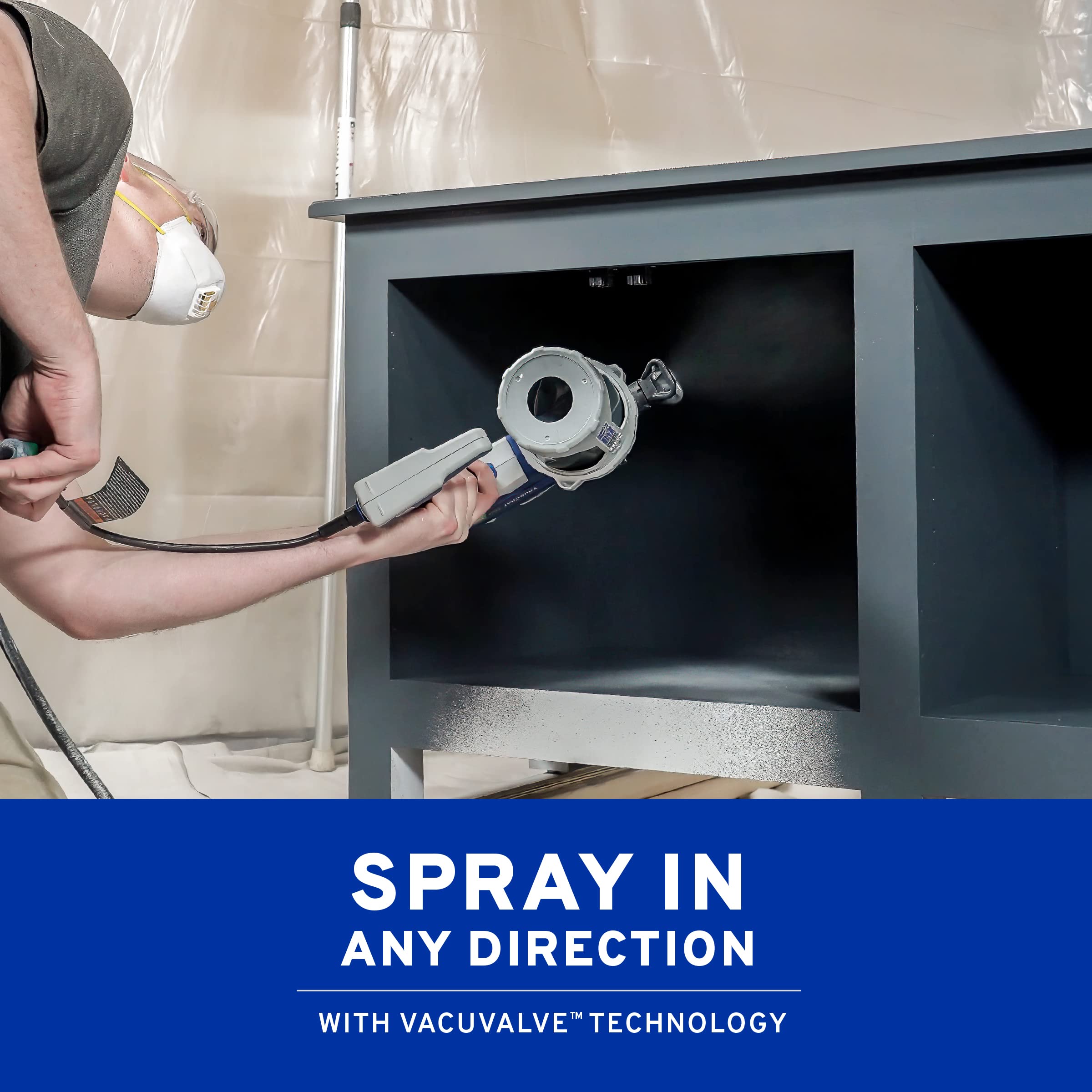 Graco 26D280 TrueCoat 360 Single Speed Paint Sprayer - Professional Airless Paint Sprayer for Walls, Ceilings & Furniture - Perfect for Home DIY & Professional Painting Projects