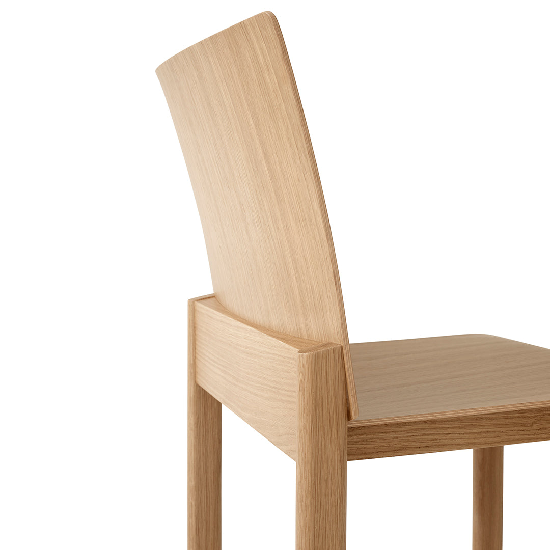 Allwood AV35 Side Chair - Stackable Dining Chair for Kitchen, Restaurant & Office - Modern & Comfortable Seating Solution