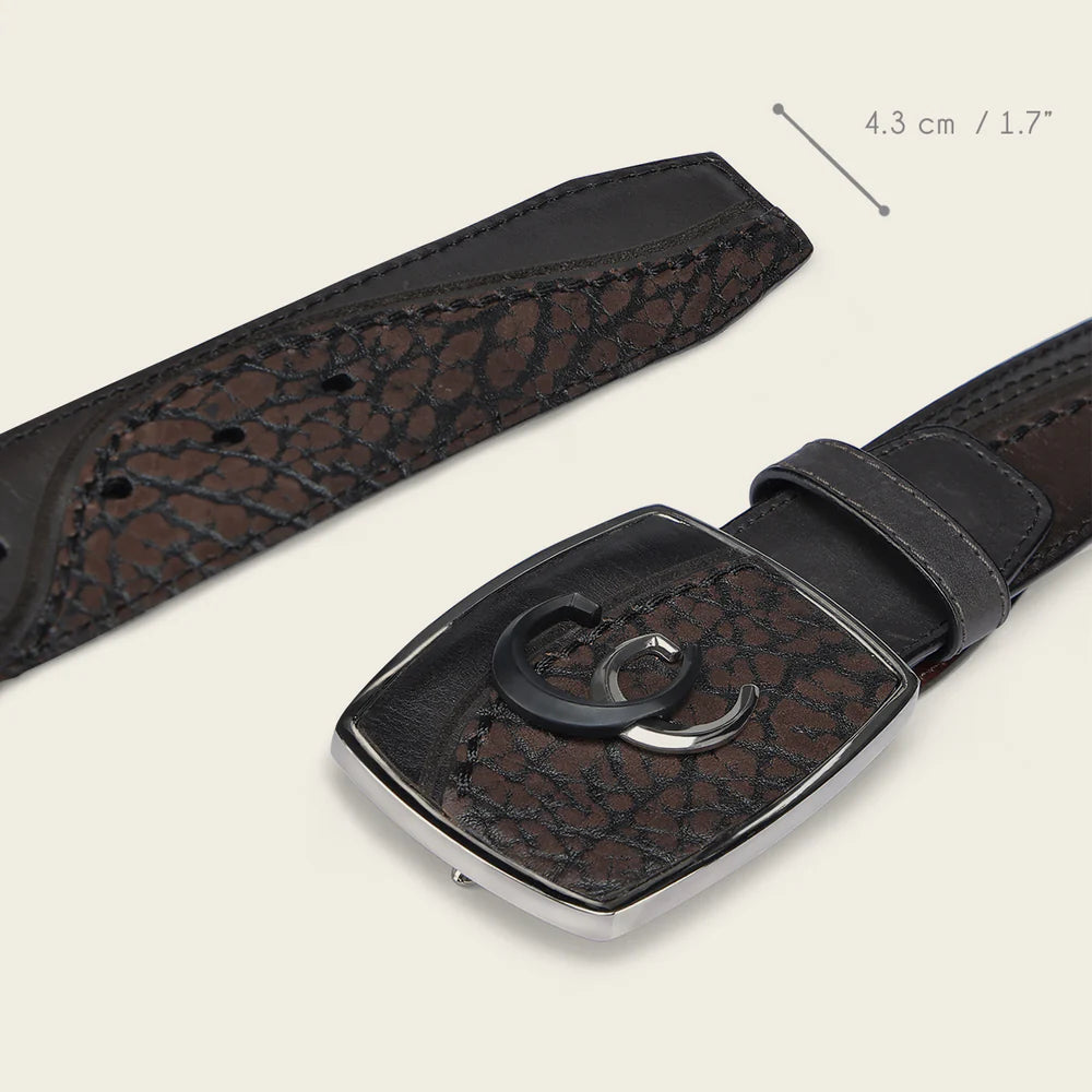 CV510TC Men's Cuadra Brown Casual Fashion Bull Neck Belt - Perfect for Everyday Wear, Office & Outdoor Activities