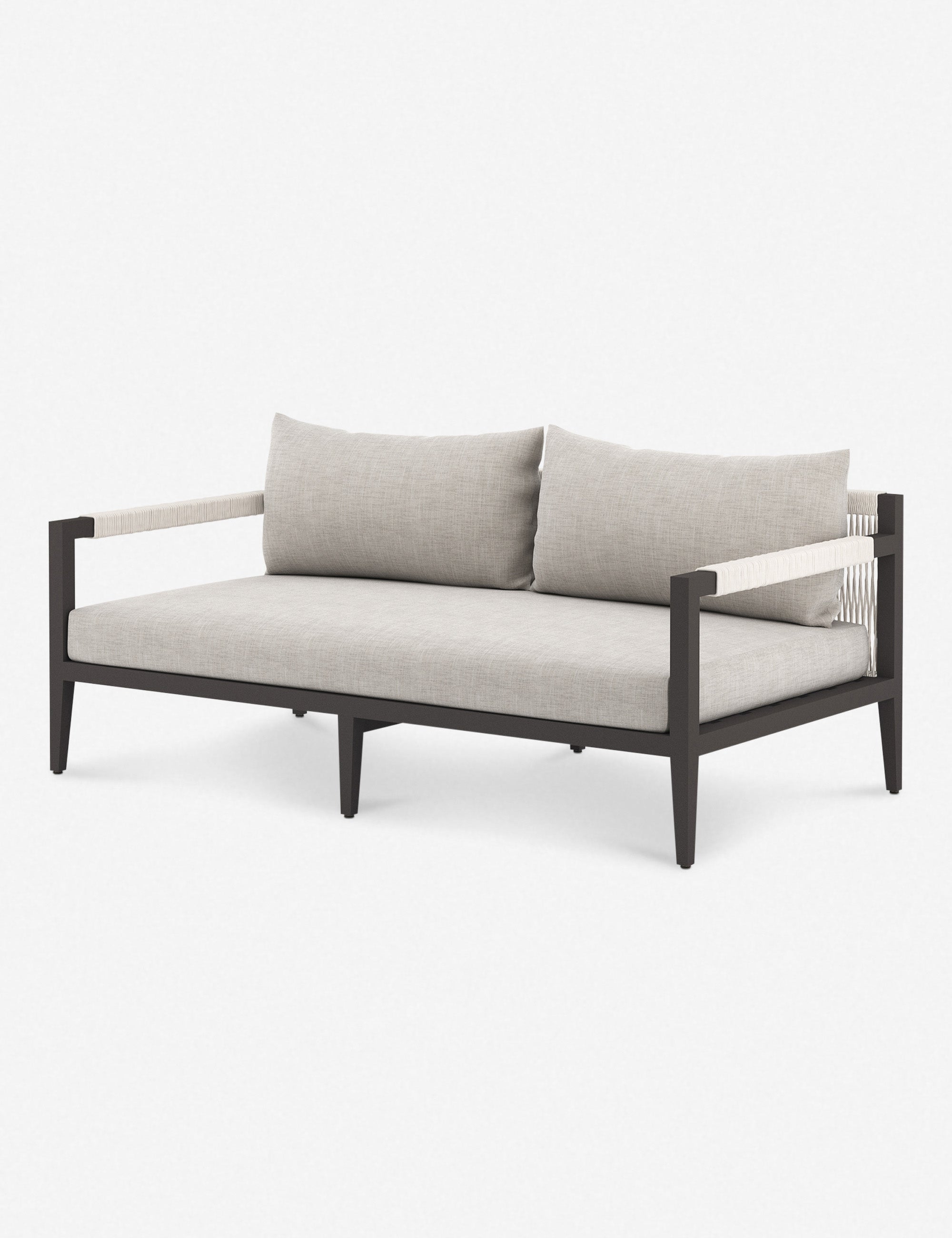 Cadenza Indoor Outdoor Metal Sofa Set - Weather-Resistant Patio Furniture for Garden, Poolside & Backyard Relaxation