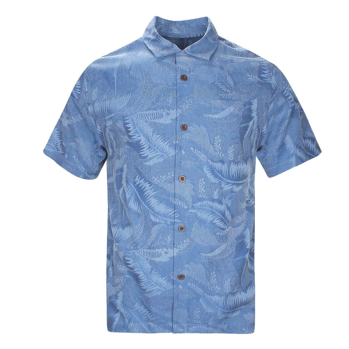 Men's Hawaiian Shirts - 100% Silk Short Sleeve Button Down Tropical Shirt for Beach Vacation, Summer Party & Casual Wear | Breathable & Lightweight Camp Shirts for Men