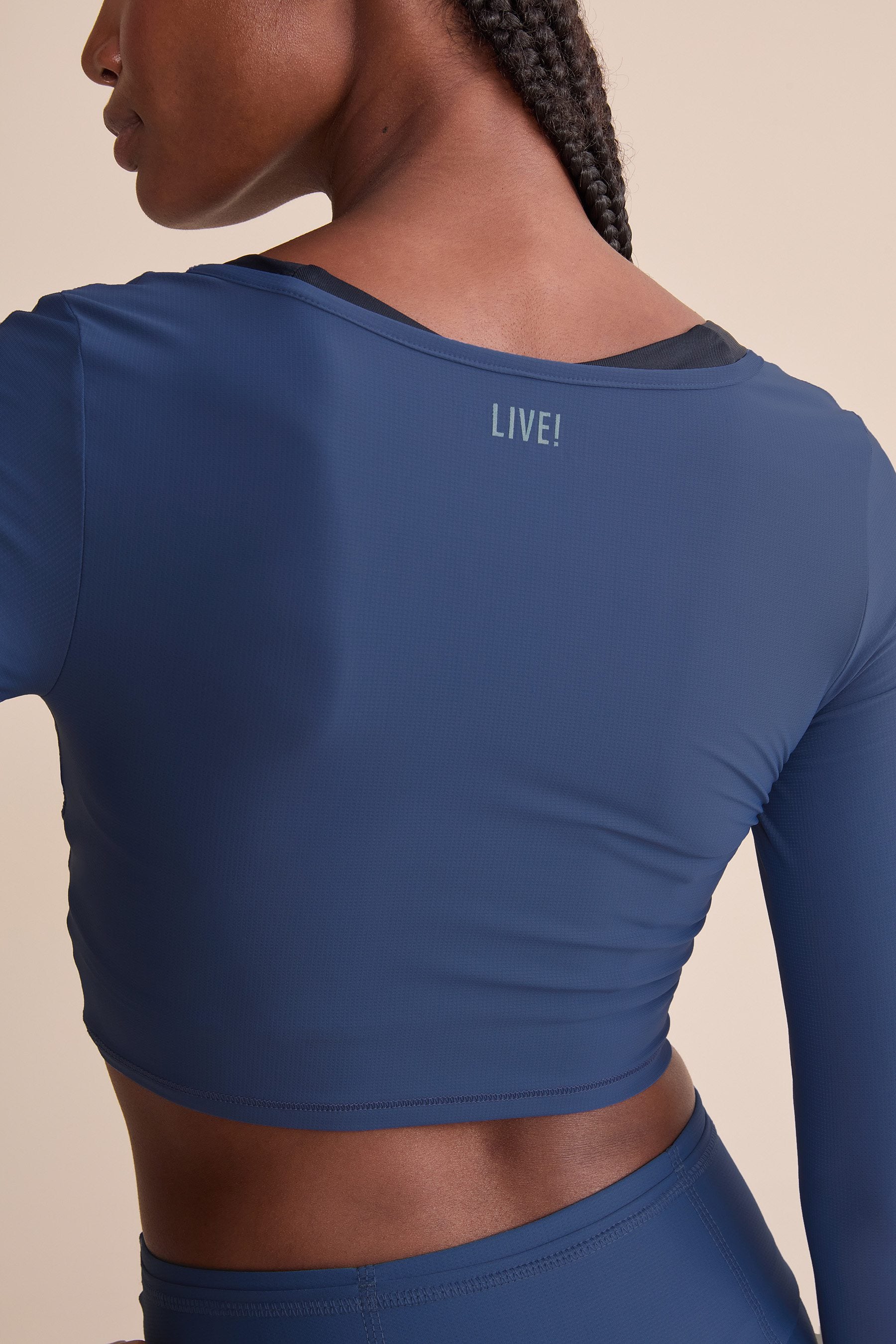 Harmony Crop Long Sleeve Tops for Women - Soft Stretchy Yoga Shirts, Workout Tees & Casual Wear - Perfect for Yoga, Gym, Running & Everyday Outfits