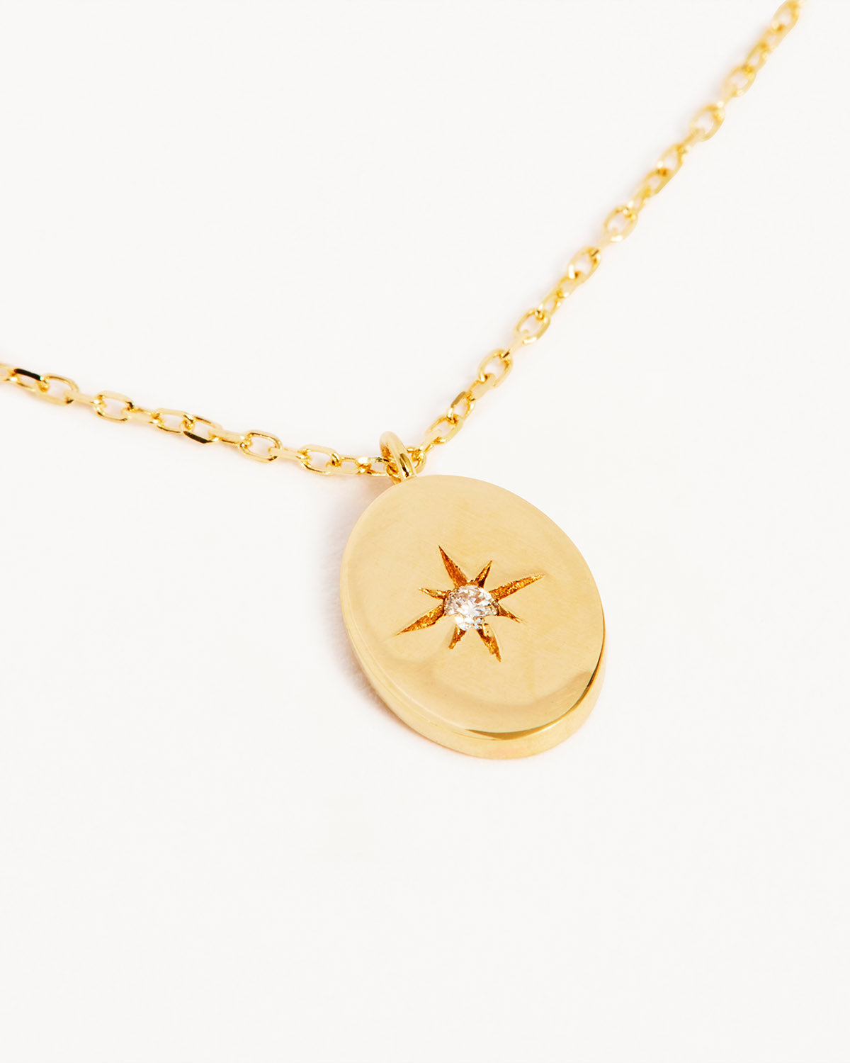 14K Solid Gold Diamond Necklace for Women - Elegant Shine Your Light Pendant - Perfect for Gifts, Anniversaries, and Special Occasions