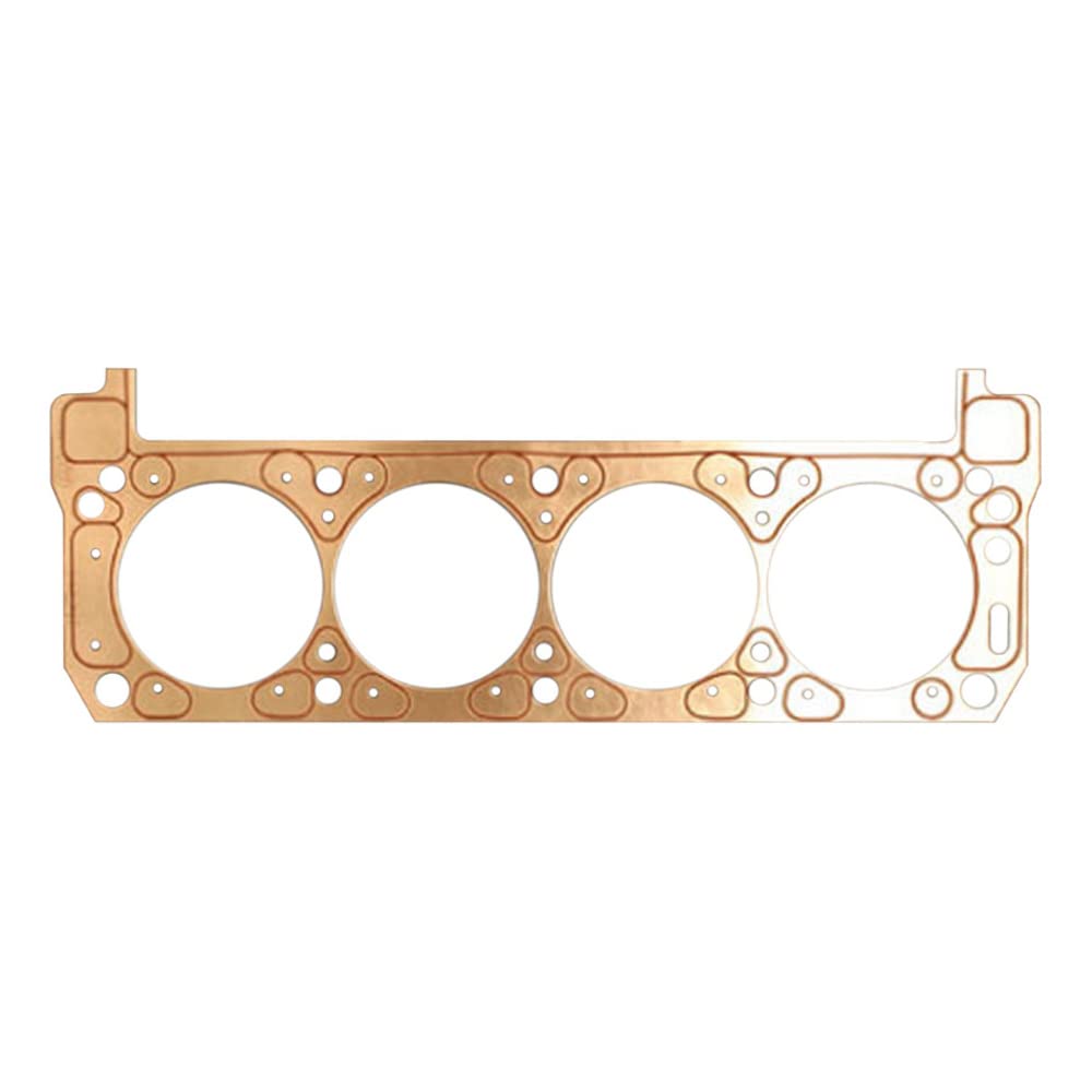 Titan Cylinder Head Gasket for Small Block Ford - 4.060 in Bore, 0.043 in Compression Thickness, Copper Material, Driver Side - Perfect for Engine Rebuilds & Performance Upgrades
