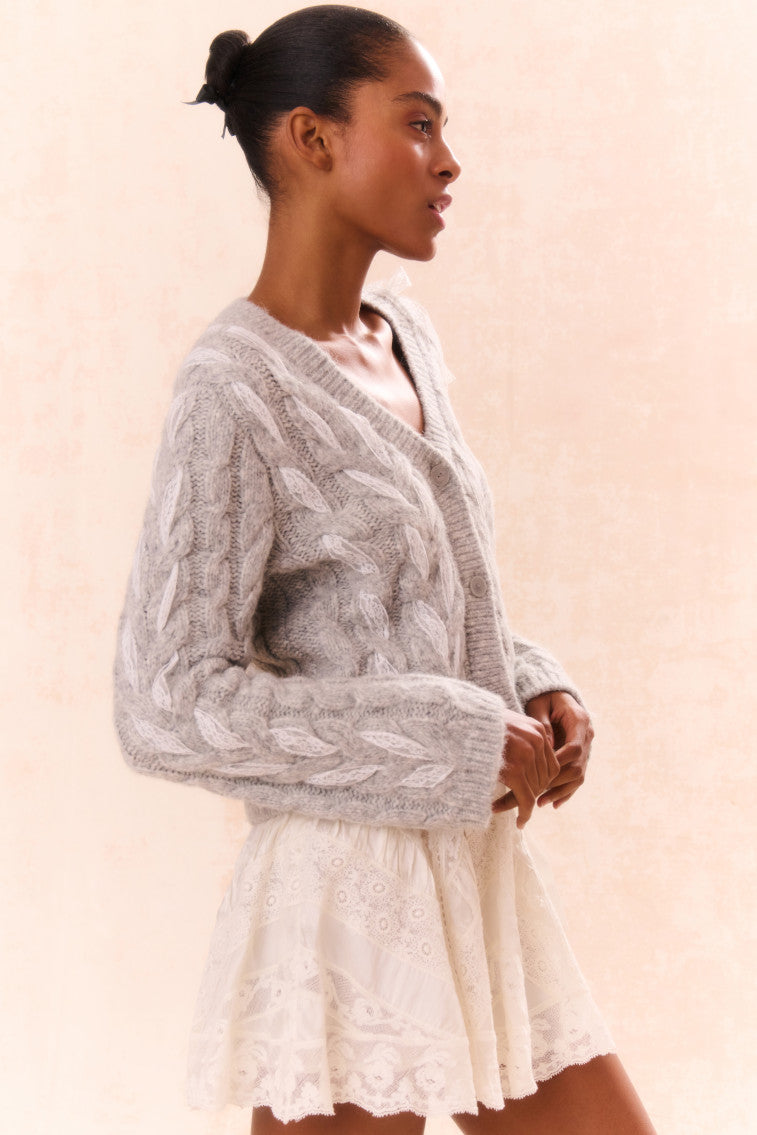 Louella Wool Knit Cardigan for Women - Soft & Warm Winter Sweater - Perfect for Office, Travel & Casual Outfits