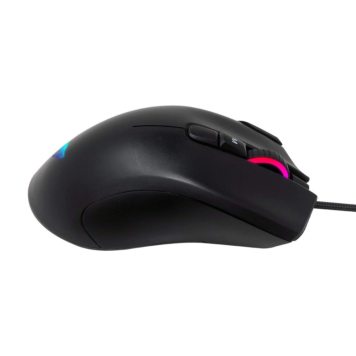 Patriot Viper V551 RGB Gaming Mouse - 12000 DPI Optical Sensor, 7 Programmable Buttons, Customizable RGB Lighting, Ergonomic Design, 220 IPS - Perfect for PC Gaming, FPS & MMO Games