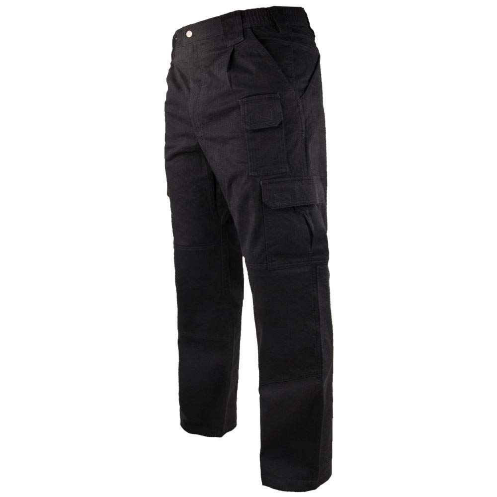 Revgear Tactical BDU Pants for Men - Durable Military Work Pants with Multiple Pockets, Black - Perfect for Outdoor Activities, Airsoft, Hunting & Tactical Training