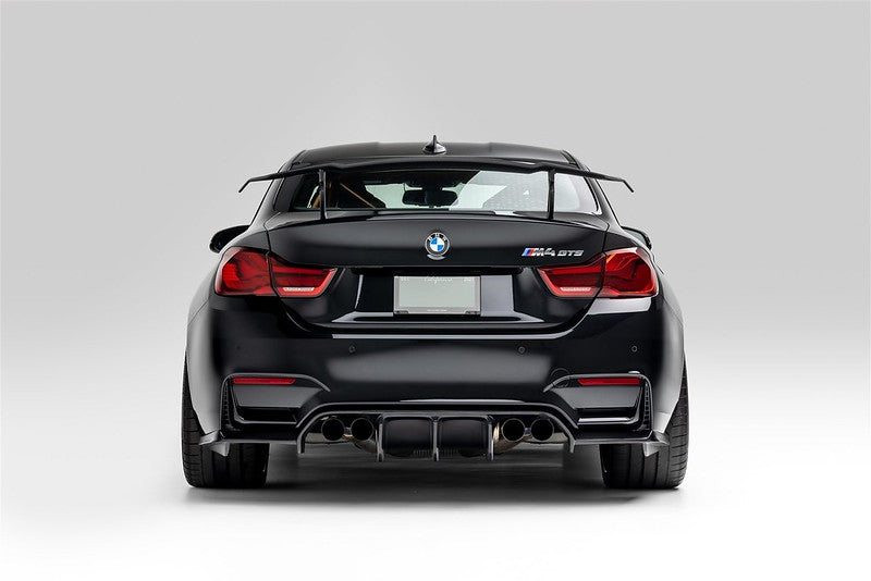 BMW F8X M3 M4 VRS GTS Matte Black Aero Uprights V Style™ - Performance Upgrade for Track & Street Racing - Enhance Aerodynamics & Style