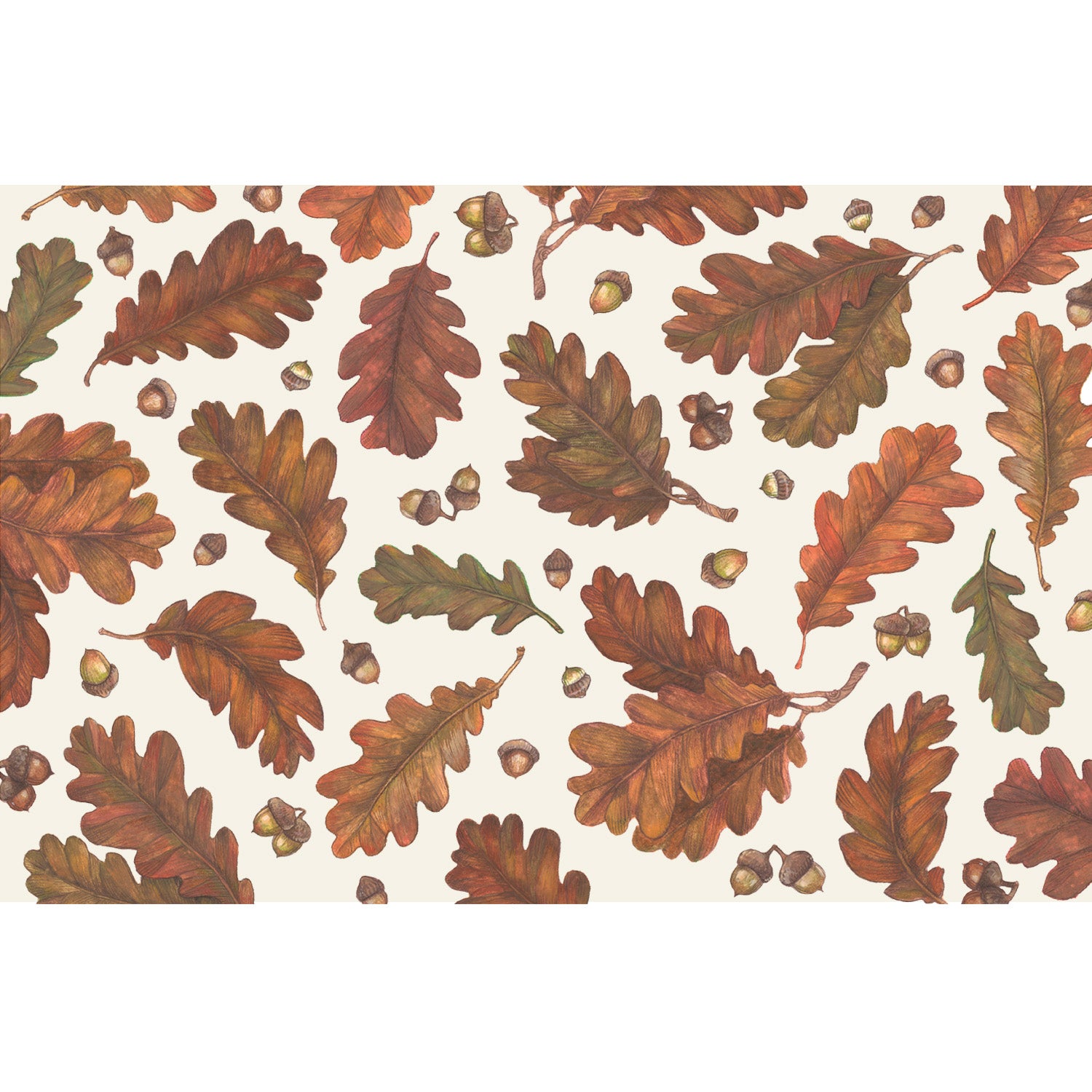 Fall Leaves Placemats Set of 4 - Waterproof Autumn Table Mats for Dining Decor, Thanksgiving & Halloween Table Setting - Perfect for Seasonal Home Decor and Holiday Parties