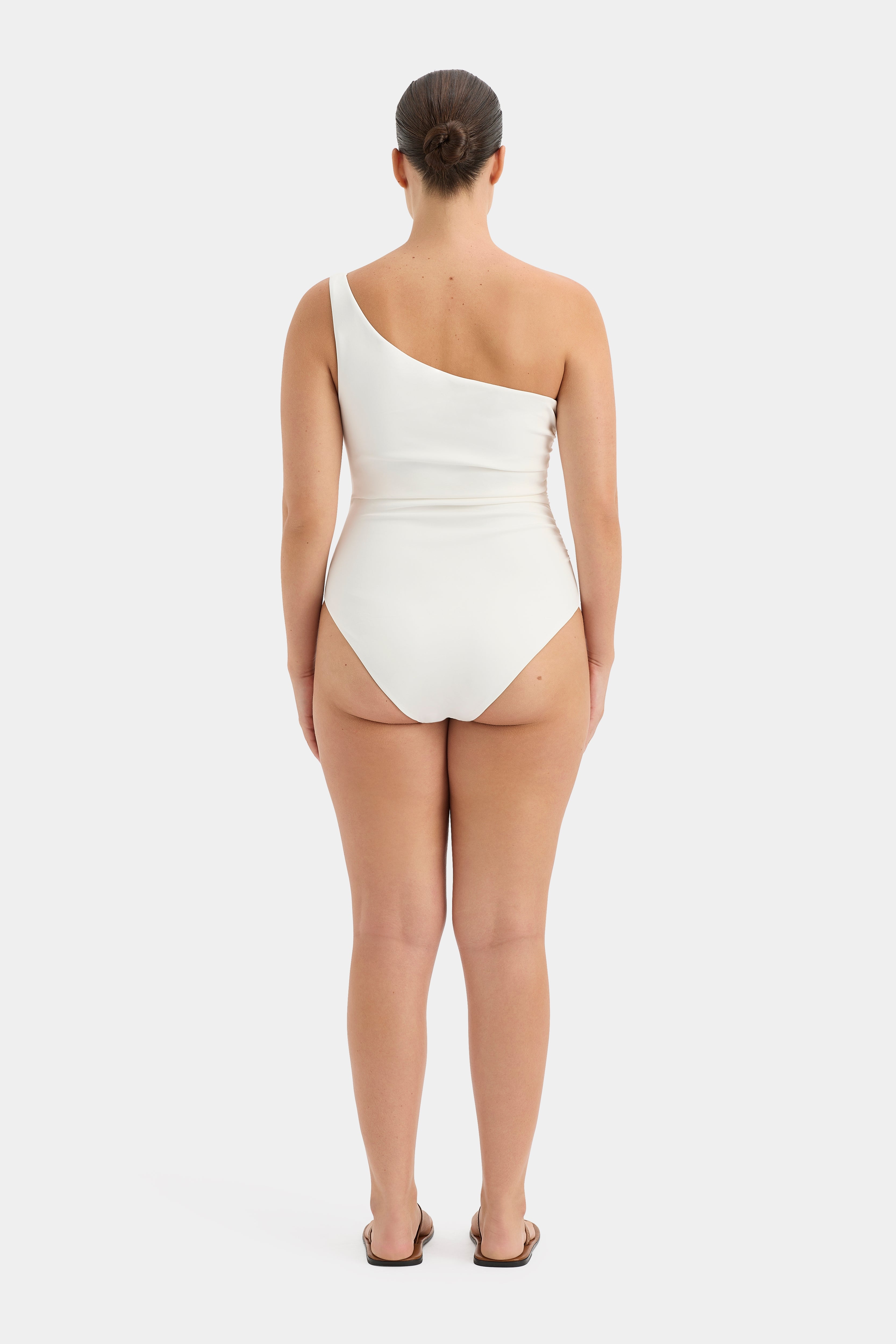 Louis One Shoulder One Piece Swimsuit - Sexy Monokini Bathing Suit for Women, Beach & Pool Party Wear