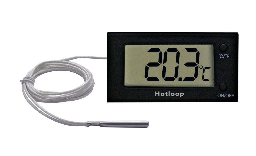Hotloop Digital Oven Thermometer with Backlight - High Temp Resistant up to 572°F/300°C - Perfect for Baking, Grilling, BBQ & Kitchen Cooking