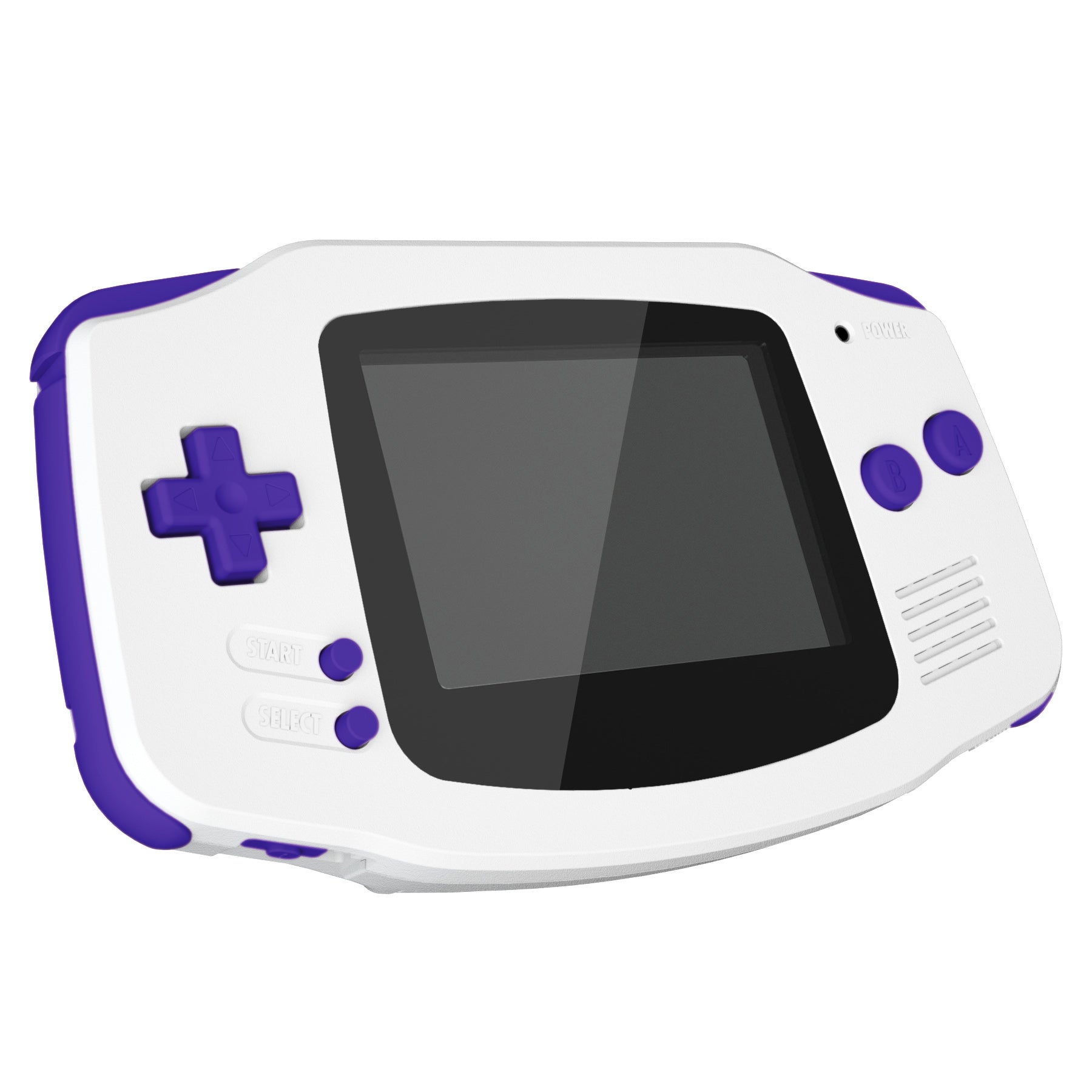 eXtremeRate Purple GBA Replacement Full Set Buttons for Gameboy Advance - DIY Customization Parts (Console Not Included) KAG2007 - Perfect for Gameboy Modding & Repair Projects