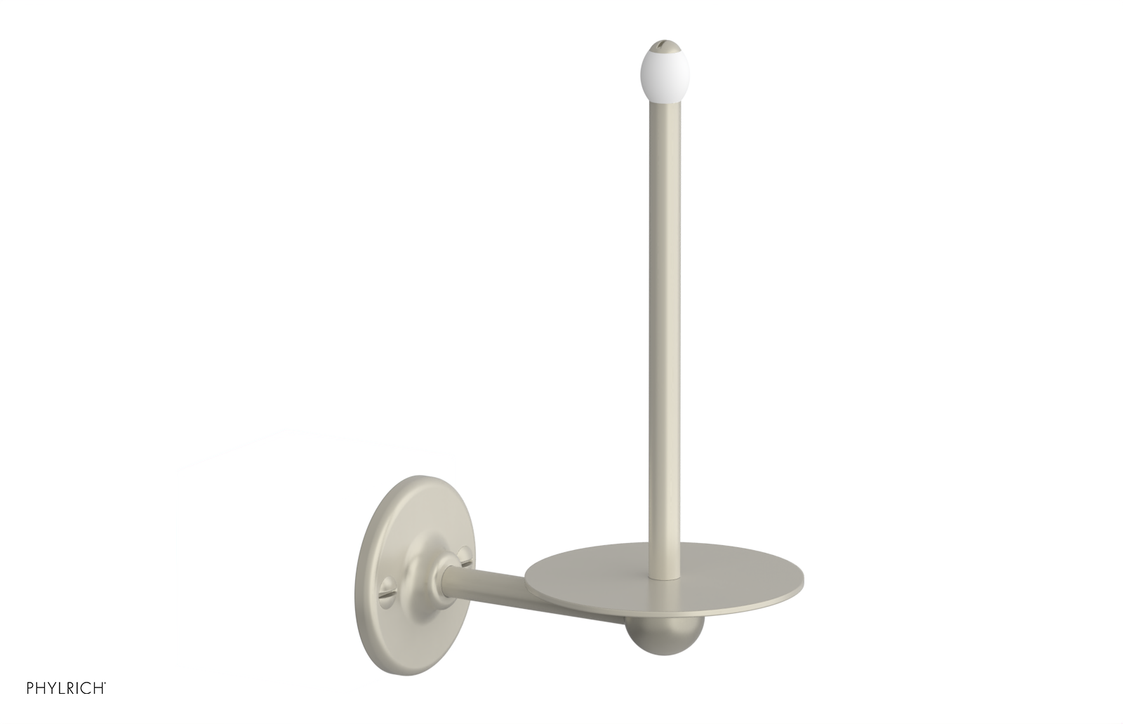 Jamestown Spare Toilet Paper Holder 165 73S - Durable Bathroom Tissue Roll Stand for Home, Office & RV Use