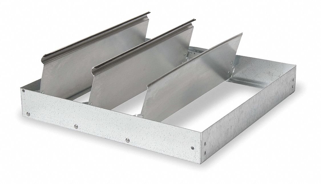 Heavy Duty Damper for Vertical and Horizontal Mounting - 13 3/4 Inch Square HVAC Ventilation System | Perfect for Home, Office, and Commercial Airflow Control