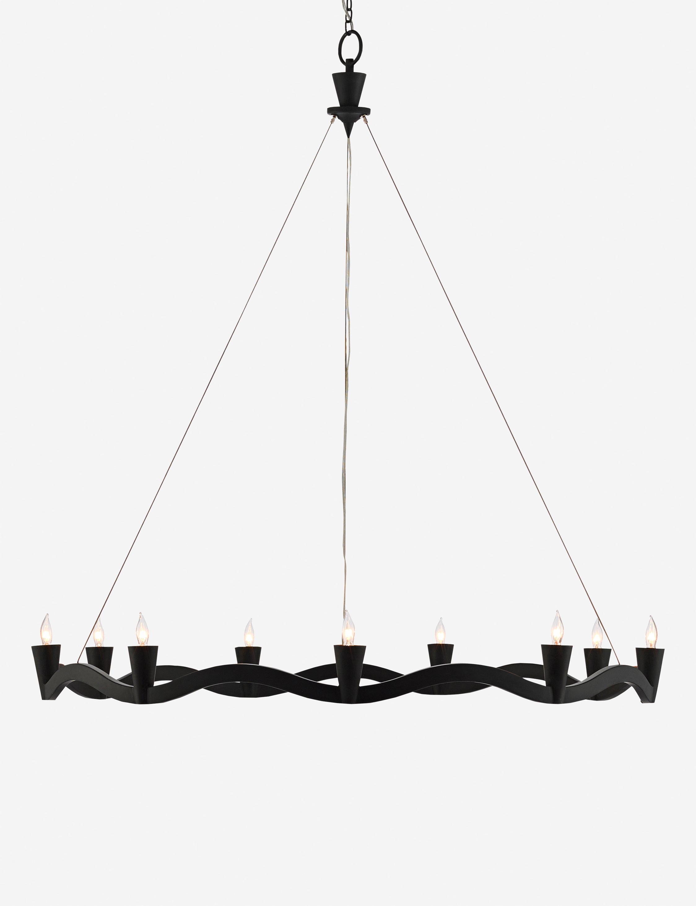 Elegant Fox Chandelier Lighting - Handcrafted Crystal Glass Ceiling Light Fixture for Dining Room, Bedroom & Living Room Decor | Perfect for Home, Wedding, and Restaurant Ambiance