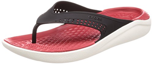 Crocs Unisex-Adult Literide Flip Flops Sandals - Comfortable Lightweight Beach & Pool Slides for Men and Women | Perfect for Summer, Vacation, and Casual Wear