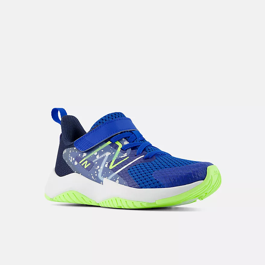New Balance Team Royal Rave Run V2 A/C Kids Running Shoes - Lightweight Breathable Sneakers for Boys & Girls - Perfect for School, Sports & Daily Activities