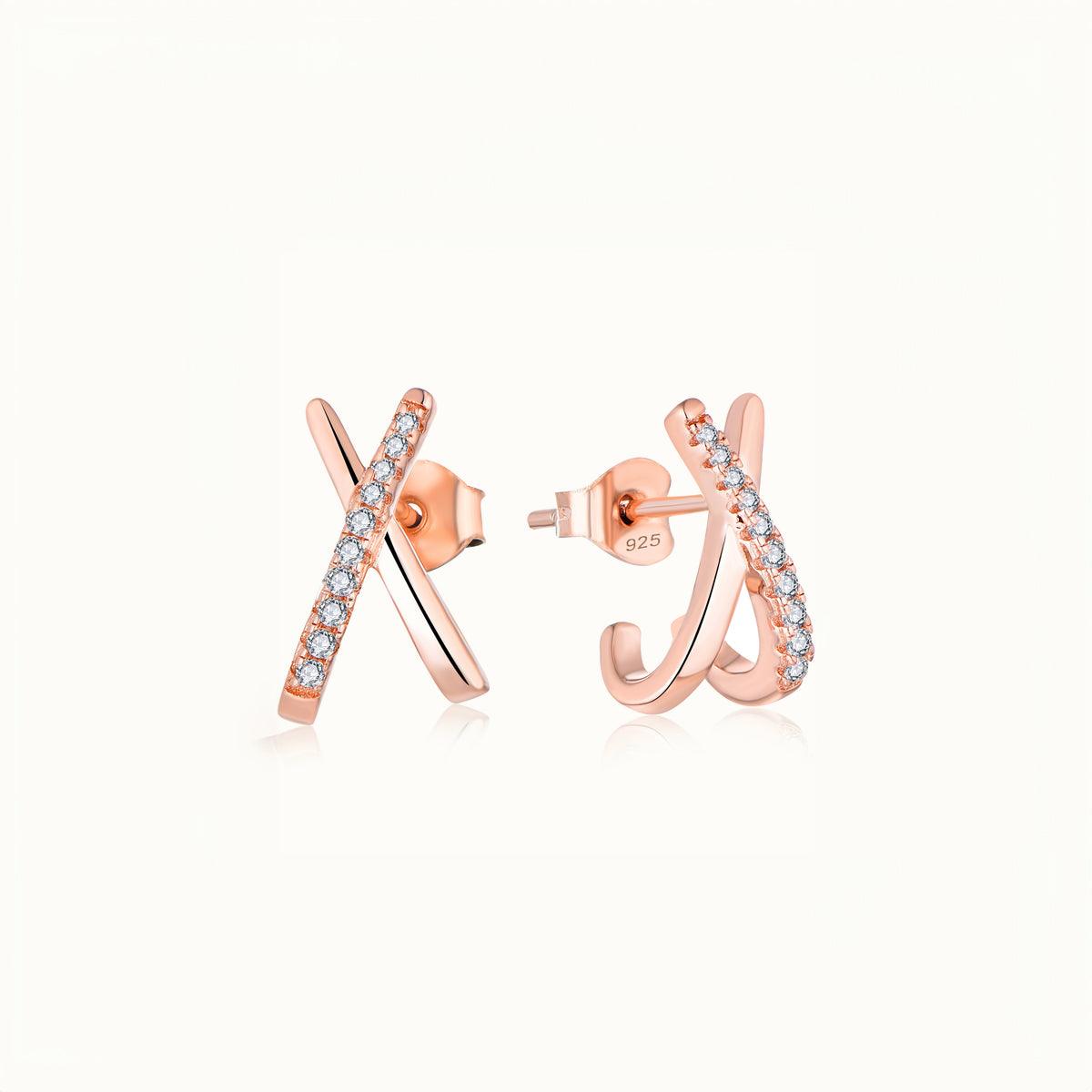 Stylish Horn Stud Earrings for Women - Trendy & Elegant Jewelry Gift for Everyday Wear or Special Occasions