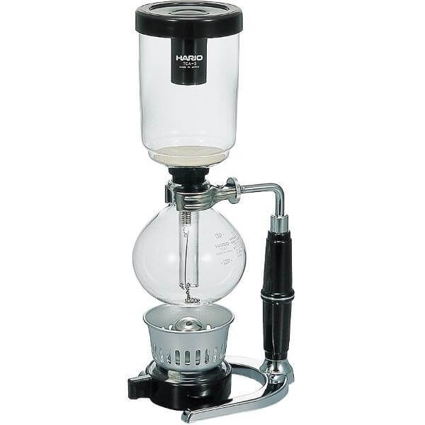 Hario Syphon Technica 3 Cup Coffee Maker - Premium Glass Stovetop Brewer for Pour Over & Filter Coffee - Perfect for Home Baristas & Coffee Enthusiasts