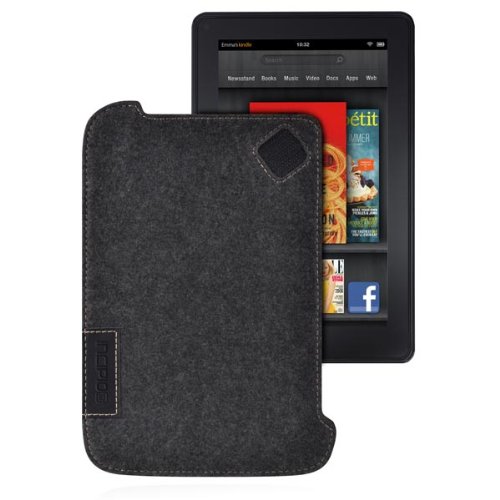Incipio underGROUND Protective Case for Kindle Keyboard - Durable Charcoal Cover | Perfect for Reading, Travel & Daily Use