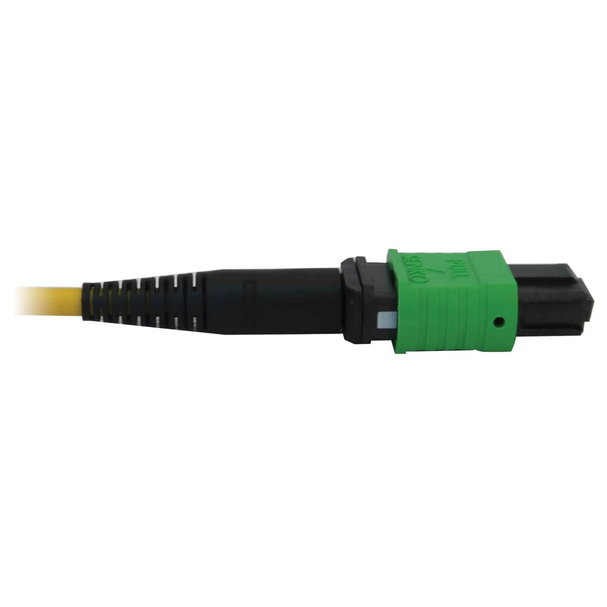 Tripp Lite Single Mode Fiber Patch Cable - 9/125 OS2 MPO to 4X LC Duplex (F/M APC-UPC) - 8 Fiber Yellow LSZH Jacket - 3M/9.8ft - Lifetime Warranty (N390X-03M-8L-AP) - Perfect for Data Centers, Server Rooms & High-Speed Network Connections