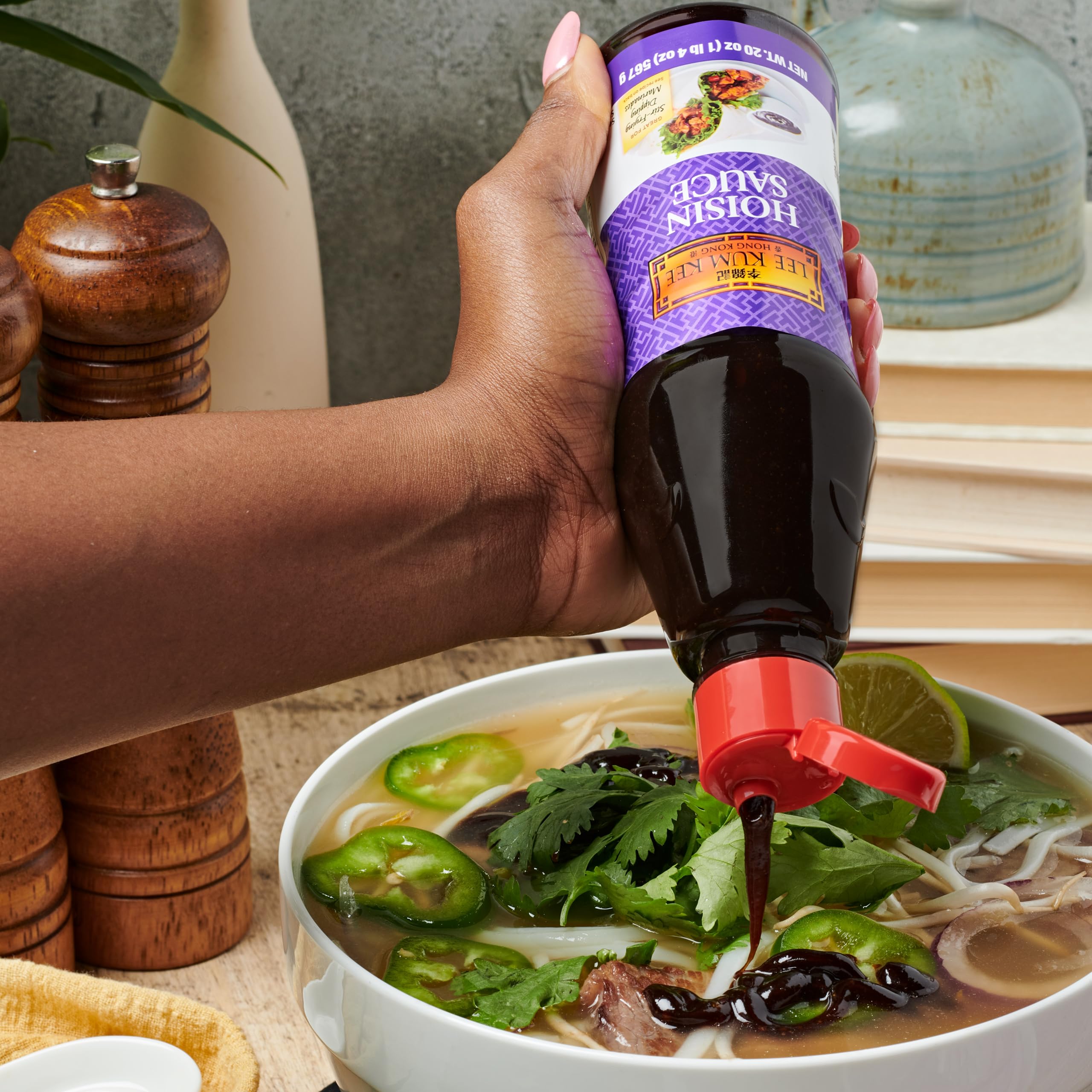 Lee Kum Kee Hoisin Sauce (36 oz - 12 Pack) | Sweet & Savory Asian Cooking Sauce | Perfect for Marinades, BBQ, Stir-Fry, Peking Duck, Dumplings & Noodles | Bulk Pack for Restaurants & Home Chefs
