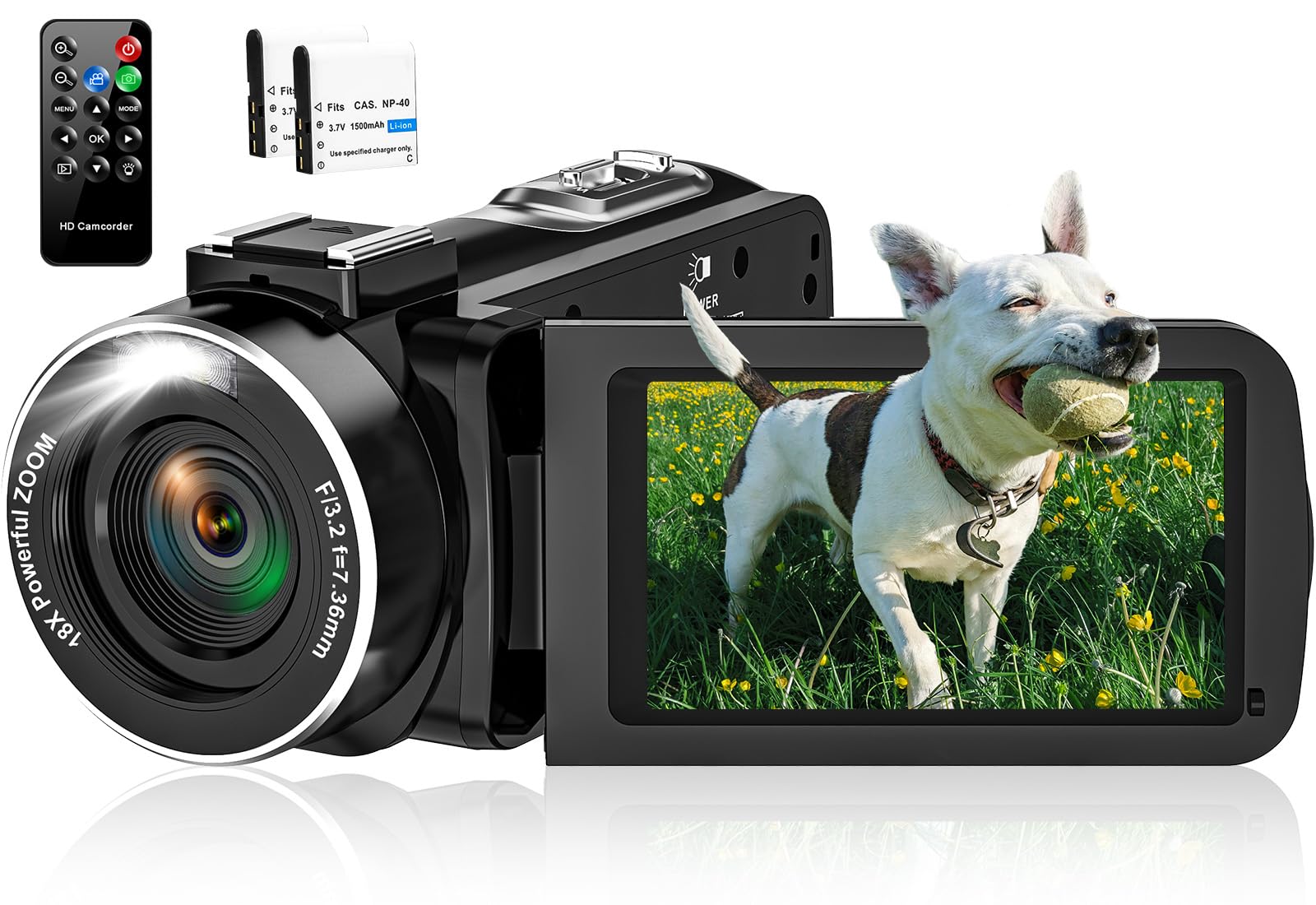 2.7K 30MP Vlogging Camera with 16X Zoom & Flip Screen - Perfect for YouTube & Travel Videos
