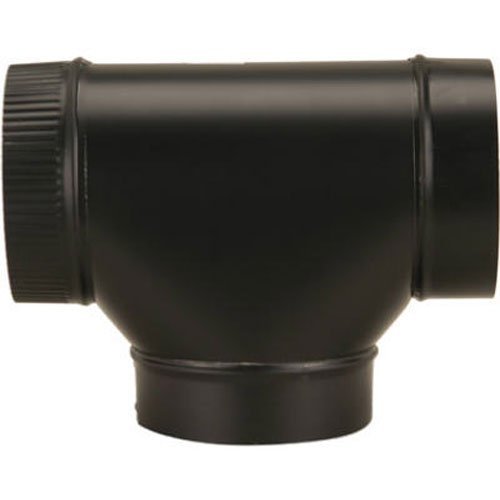 5 Inch Black Tee Joint - HDW BM0082 - High-Quality Plumbing Fitting for Water Pipe Connections | Perfect for Home Repair, DIY Projects & Industrial Plumbing Systems